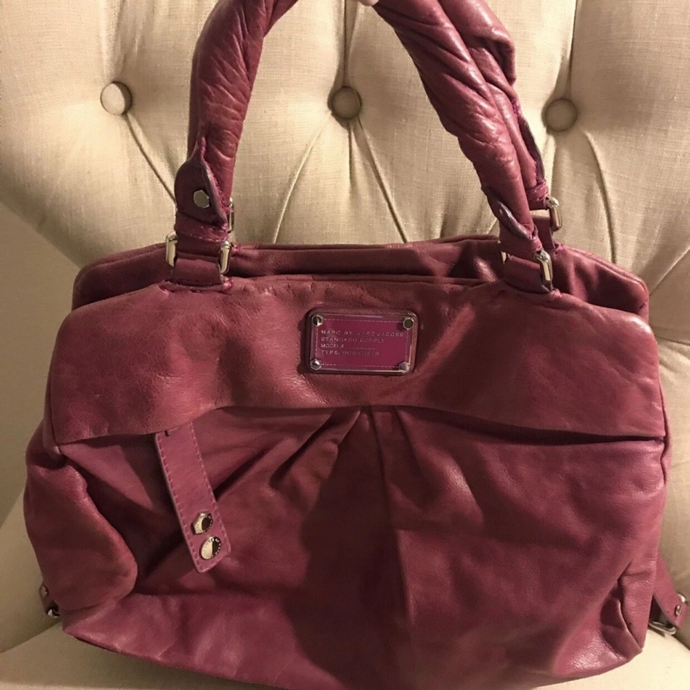 Marc By Marc Jacobs Plum Shoulder Bag